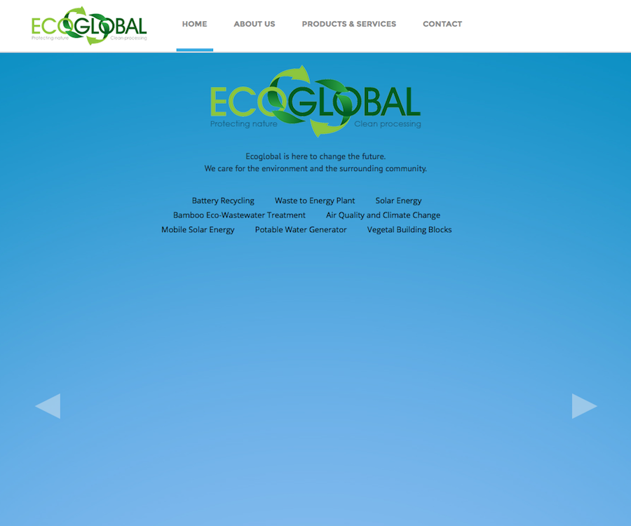 Eco Global Inc.
